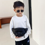 ボディバッグ キッズ ジュニア 男の子 女の子 鞄 子供 ウエストバッグ ウエストポーチ ワンショルダーバッグ ショルダーバッグ 斜め掛け バックル お出かけ カジュアル