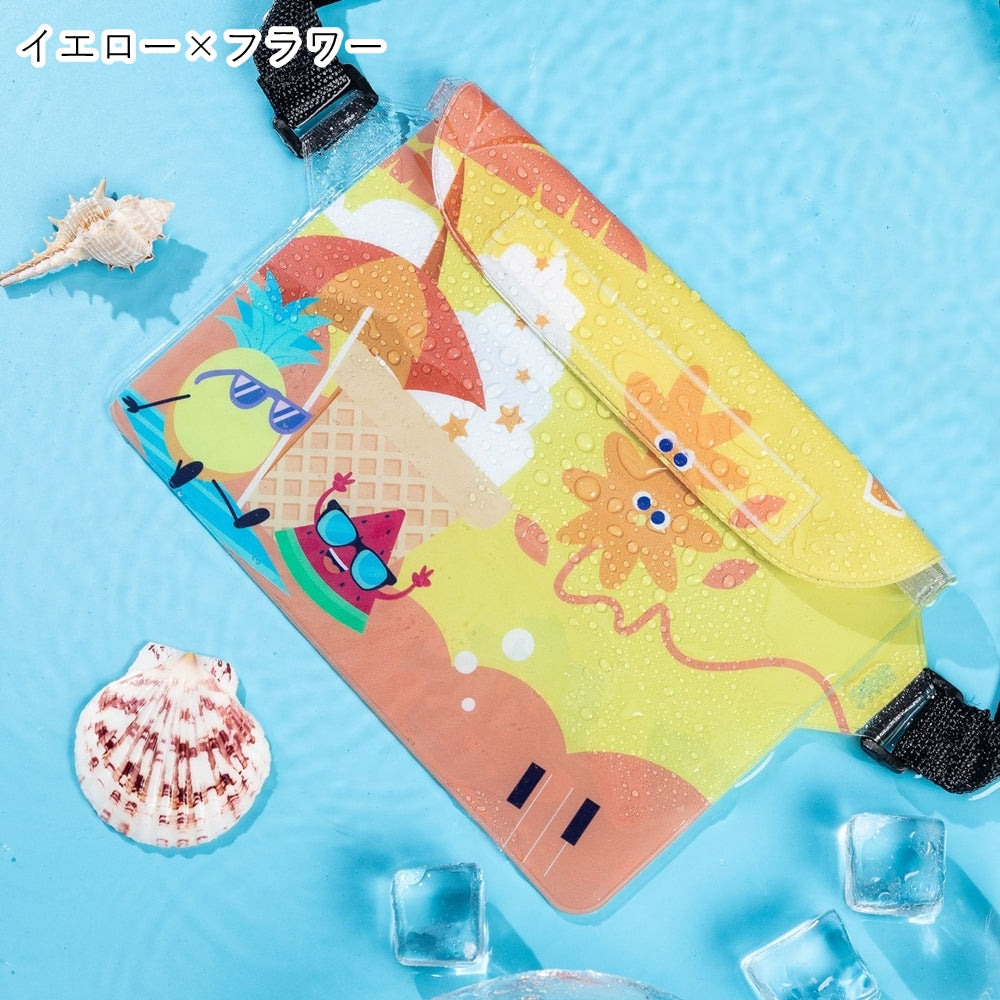 ウエストポーチ 防水ポーチ プールポーチ ビーチポーチ レディース 女性 商品画像5