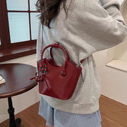 2wayバッグ ハンドバッグ ショルダーバッグ バッグ レディース 女性 婦人 ミニバッグ カバン 鞄 斜め掛け ストラップ付 レザー調 かわいい おしゃれ