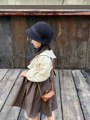 ポシェット ミニショルダーバッグ キッズ 女の子 男の子 子供 PUレザー 小物入れ 小銭入れ 財布 斜めがけ 肩掛け 横型 無地