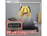 ナップサック リュック レディース メンズ 男女兼用 巾着 メッシュ グラデショーンカラー 英字ロゴ カジュアル お洒落 プールバッグ シューズケース ジム スポーツ フィットネス