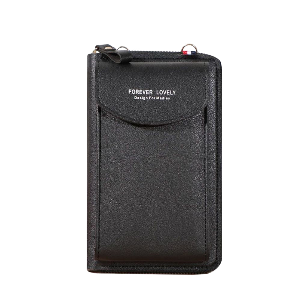 ショルダーバッグ スマホバッグ ミニショルダー スマートフォンポーチ レディース 女性用 ブラック バリエーション画像