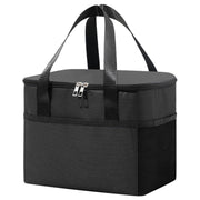 保冷バッグ 保温バッグ クーラーバッグ ランチバッグ ソフト お弁当 ピクニック アウトドア 買い物 レジャー ポケット ファスナー シンプル 無地 おしゃれ 便利
