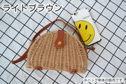 ショルダーバッグ かごバッグ ストローバッグ レディース 女性用 鞄 カバン 編み込み 斜めがけ 片掛け おしゃれ