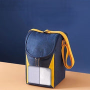 お弁当バッグ お弁当袋 ランチバッグ 保冷バッグ 保温バッグ アイスバッグクーラーバック 男女兼用 レディースメンズ バック アウトドア ショルダーバッグ 無地 おしゃれ シンプル 便利 黒