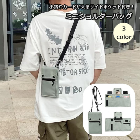 ミニショルダーバッグ スマホポーチ ポシェット スマホショルダー メンズ 男性 商品画像