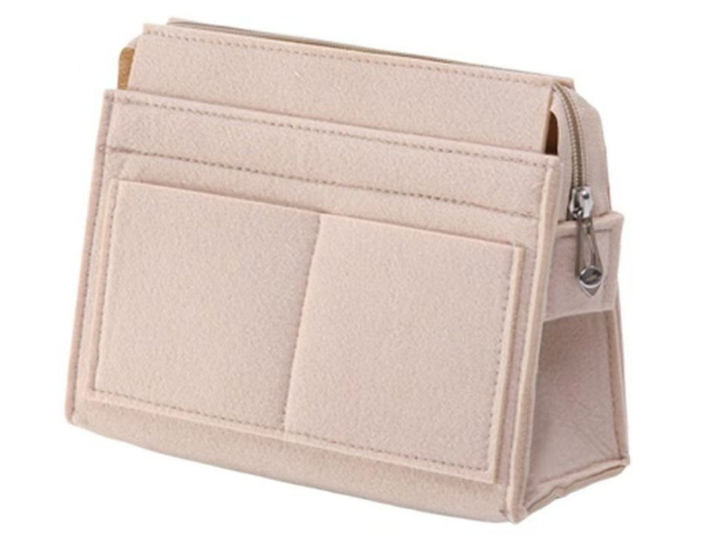 バッグインバッグ インナーバッグ 仕切り 自立 フェルト ポケット 商品画像2