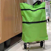 エコバッグ トートバッグ キャリーバッグ 折りたたみ 車輪付き 鞄 カバン 無地 単色 シンプル お買い物袋 買い物バッグ ショッピングバッグ 便利 ユニセックス 男女兼用 メンズ レディース