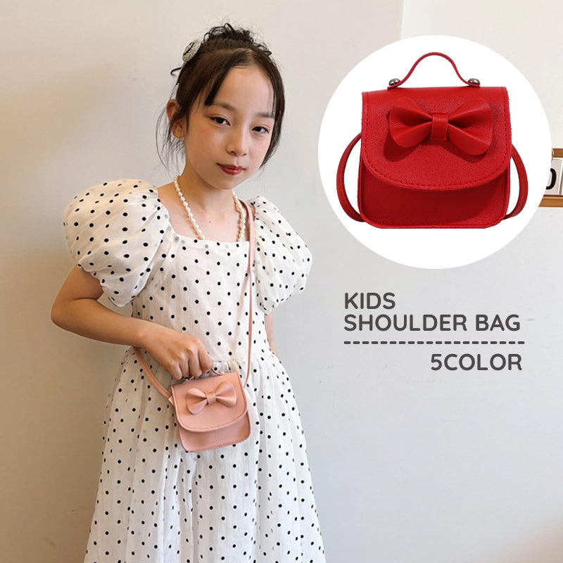 ショルダーバッグ ポシェット キッズ 子供 女の子 斜めがけ 商品画像