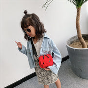ショルダーバッグ ミニ 小さめ ミニバッグ ポシェット 子供用 キッズ 女の子 男の子 鞄 カバン シンプル 無地 単色 肩がけ 斜め掛け ファスナー 調節可能 カジュアル ブラック ホワイト 黒 イエロー レッド 赤 差し色 外ポケット