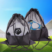 ボールバッグ ボール収納袋 ナップサック リュックサック メッシュ 鞄 カバン かばん サッカーボール バレーボール バスケットボール スポーツバッグ 持ち歩き 持ち運び マイボール 練習 試合 部活