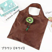 エコバッグ 折りたたみバッグ ショッピングバッグ 鞄 カバン バッグ フルーツ キウイ スイカ ドラゴンフルーツ レモン 果物 買い物 持ち運び 手提げバッグ コンパクト 可愛い ユニーク 面白い