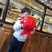 ハーネス付きリュック リュックサック バック ハーネス サメ かっこいいアニマル  キャラクター 取っ手付 チャック お出掛け お散歩 旅行 転倒防止 迷子防止 男の子 キッズ