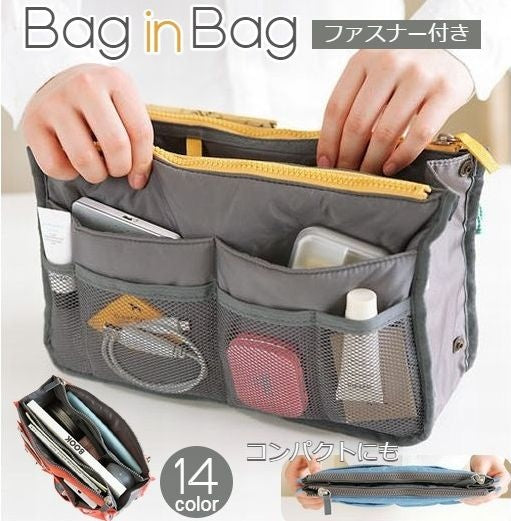 バッグインバッグ インナーバッグ メッシュ レディース メンズ ポーチ 商品画像
