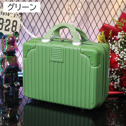 ミニトランクケース ミニスーツケース 小型 メイクボックス コスメボックス 鞄 商品画像3