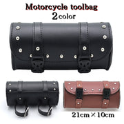 バイク用 ツールバック コンパクト フロントバック バイクアクセサリー バイクバック サイドバック 収納 丸形 ツーリング かばん ハーレー バイク