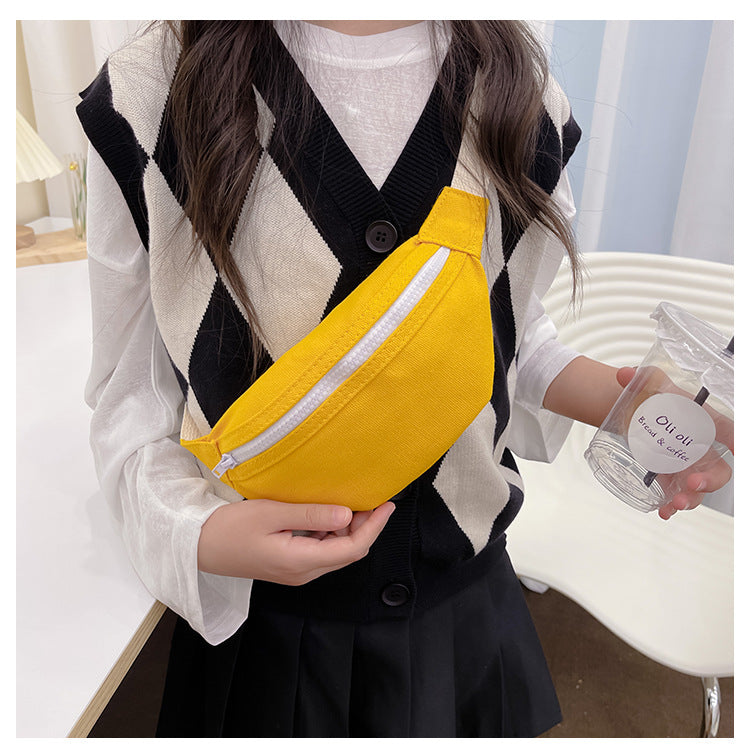 ボディバッグ キッズ 子供用 ウエストバッグ ウエストポーチ キャンバス地 商品画像2