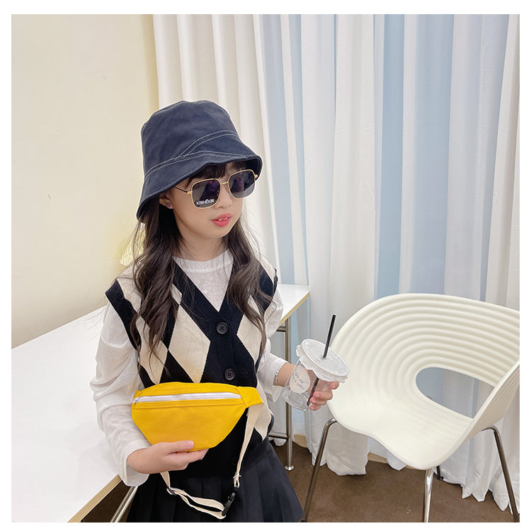 ボディバッグ キッズ 子供用 ウエストバッグ ウエストポーチ キャンバス地 商品画像5