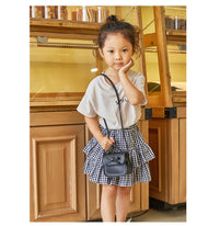 ポシェット ショルダーバッグ キッズ 子供 女の子 カバン バッグ ミニバッグ リボン レザー調 かわいい おしゃれ ファッション雑貨