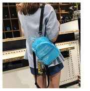 ミニリュック リュックサック レディース 女性 ショルダーバッグ ビーチバッグ バックパック スケルトン クリア おしゃれ かわいい