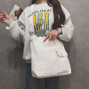 ショルダーバッグ 鞄 レディース メンズ 男女兼用 カバン 肩掛け 斜め掛け 幅広ショルダー 大容量 大きめ 外ポケット ファスナー 長さ調節可能 キャンバス カジュアル お出掛け 女性 男性 ユニセックス キャンパス 通学