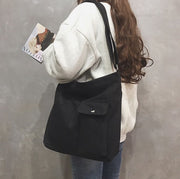 ショルダーバッグ 鞄 レディース メンズ 男女兼用 カバン 肩掛け 斜め掛け 幅広ショルダー 大容量 大きめ 外ポケット ファスナー 長さ調節可能 キャンバス カジュアル お出掛け 女性 男性 ユニセックス キャンパス 通学