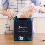 ランチバッグ 保冷バッグ 保温バッグ クーラーバッグ お弁当袋 手提げ袋 ミニトート おしゃれ かわいい 通勤 通学 通園 ピクニック 遠足 面ファスナー マジック テープ ユニコーン ネコ クマ 動物
