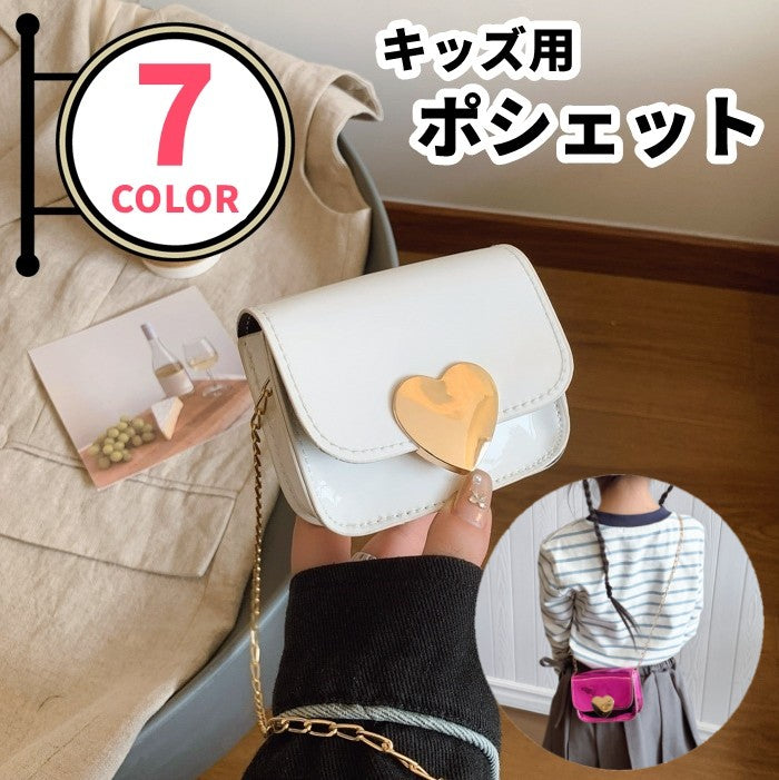 ポシェット ショルダーバッグ キッズ 子供用 子ども用 女の子 商品画像
