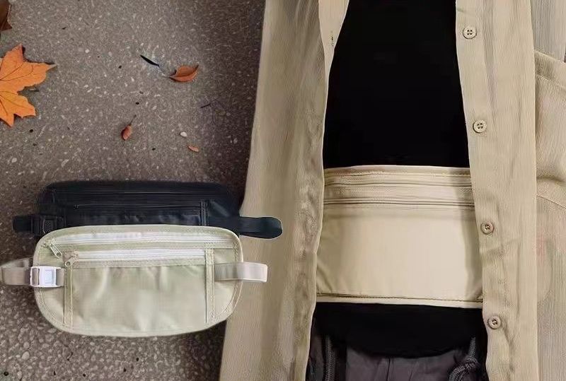 セキュリティポーチ ウエストポーチ シークレットポーチ ウエストバッグ 女性 男性 商品画像2