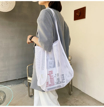 トートバッグ メッシュバッグ 手提げ レディース 女性 婦人 商品画像3