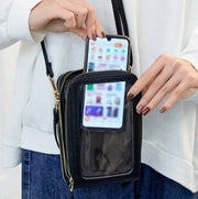 ショルダーバッグ スマホショルダー ショルダーポーチ ミニショルダー 入れたまま操作 レディース バッグ 鞄 ポシェット PU 斜めがけ 斜め掛け 無地 シンプル ジッパー ファスナー ハンドバッグ おしゃれ かわいい ギフト プレゼント カラバリ豊富 女性用 婦人用 ファッション小物