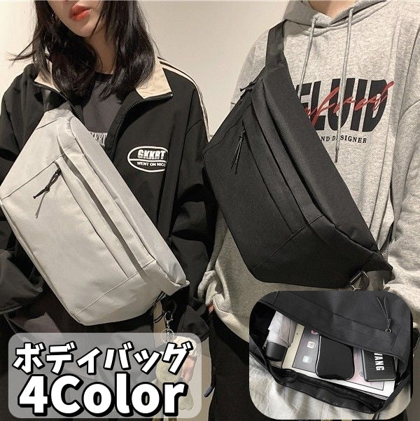 ボディバッグ メッセンジャーバッグ ショルダーバッグ ウエストバッグ 男女兼用 ユニセックス 商品画像
