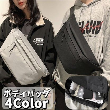 ボディバッグ メッセンジャーバッグ ショルダーバッグ ウエストバッグ 男女兼用 ユニセックス 商品画像