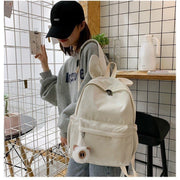 リュックサック デイパック レディース カバン 鞄 うさ耳 ホワイト ピンク ブルー ブラック かわいい