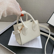ショルダーバッグ ハンドバッグ 2way 斜め掛け ミニ 小さめ ミニバッグ スクエア ファスナー 単色 鞄 かばん 手提げ 収納 かわいい おしゃれ シンプル お出かけ