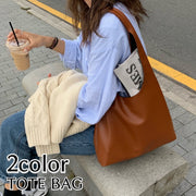ショルダーバッグ レディース 無地 大容量 大きめ 肩掛け 手提げ 鞄 カバン かわいい おしゃれ シンプル お出かけ 旅行 通勤 通学 女性用 婦人用 黒 ブラウン