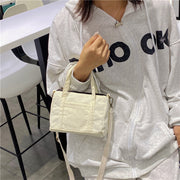 2wayバッグ ショルダーバッグ トートバッグ ミニトート ミニショルダー レディース かばん 肩掛け 斜めがけ 手提げ ミニサイズ 小さめ コンパクト コーデュロイ スクエア シンプル カジュアル かわいい おしゃれ