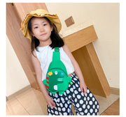 ボディバッグ 子供用 キッズ 女の子 男の子 鞄 カバン 恐竜 斜め掛け お出かけ かわいい おしゃれ
