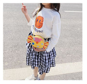 子供用ポシェット ミニショルダー キッズバッグ キャンディ型 飴玉モチーフ 幼児 bag 鞄 ファスナー 広マチ 可愛い おしゃれ ピンク イエロー レッド グリーン