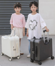 スーツケース 子供用 キッズ用 横型 43L 乗れる 猫型 耳付き キャリーケース キッズキャリーケース キャリーバッグ トランク 飛行機 旅行 可愛い
