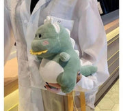 ショルダーバッグ 怪獣 レディース 女性 斜め掛け 肩掛け 鞄 かばん もこもこ 可愛い キュート 女子 婦人
