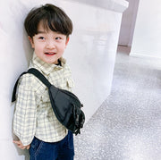 ボディバッグ ウエストポーチ ボディーバッグ ヒップバッグ ウエストバッグ 子供用 キッズ 男の子 女の子 キャンバス地 メッシュ ファスナー バックル おしゃれ カジュアル シンプル 小物入れ 鞄 カバン お出かけ スマホポーチ 子ども