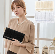 パーティバッグ クラッチバッグ ハンドバッグ 結婚式 二次会 パーティー 2WAY ショルダーバッグ チェーンバッグ レディース クラッチバック シャーリング おしゃれ きれいめ 上品 可愛い かわいい 大人女子 外出 お出かけ 女性用 婦人用 カバン BAG 鞄