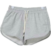 ルームウェア ショートパンツ レディース 女性 婦人服 ボトムス 大きいサイズ ラフ ゆったり 無地 単色 ウエストゴム ウエスト紐 スウェット生地 ヨガパンツ 半ズボン 短パン 部屋着 スポーツウェア 運動 寝巻 シンプル カジュアル かわいい ヘビロテ ベーシック 定番 黒 白 灰 ネイビー