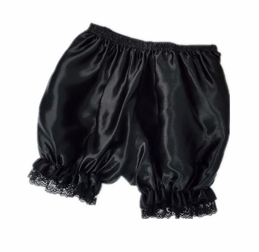 ペチパンツ かぼちゃパンツ ドロワーズ レディース 女性 インナー 下着  ショートパンツ ペチコート サテン調 レース コスプレ衣装