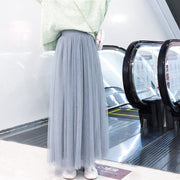 ロングスカート レディース 女性 ボトムス 膝下 ロング丈 ミモレ丈 レース 透け感 シースルー Aライン フレアスカート お出かけ おしゃれ フェミニン 黒 ブラック 無地 単色 ロンスカ