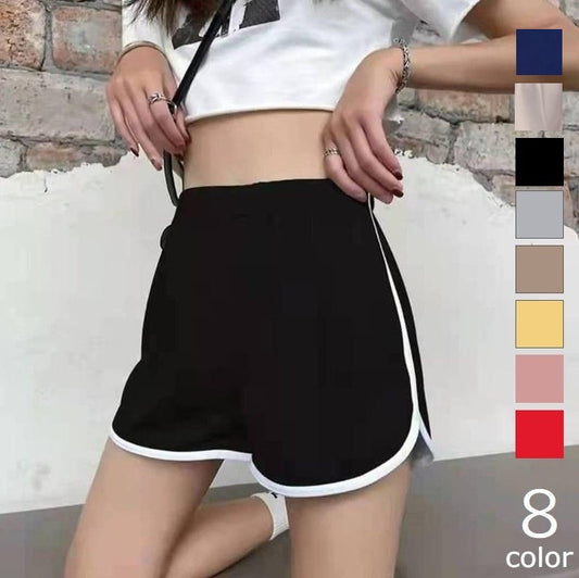 ショートパンツ レディース 女性 ボトムス ショート丈 ライン 商品画像