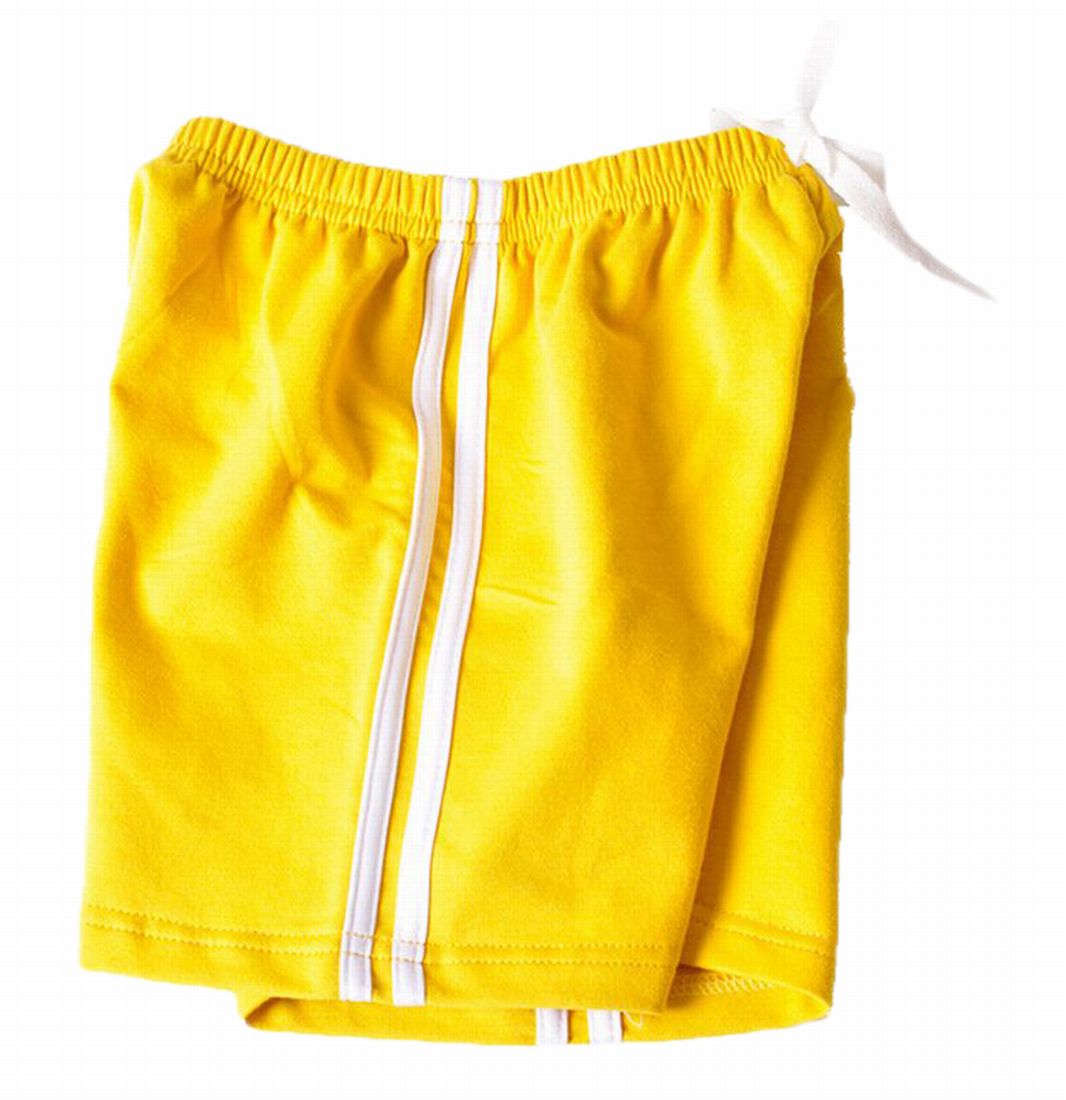 短パン ショートパンツ 半ズボン キッズ ジュニア 男の子 女の子 薄手 スポーティー 定番 無地 サイドライン カジュアル ボトムス ウエストゴム カラバリ豊富 子供用 子供服 黒 赤 青