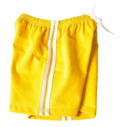 短パン ショートパンツ 半ズボン キッズ ジュニア 男の子 イエロー バリエーション画像