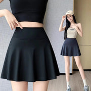 フレアスカート ミニスカート スカート レディース 女性 大きいサイズ ボトムス インナーパンツ付き ショート丈 ハイウエスト おしゃれ